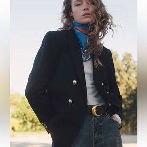 H&M double breasted blazer